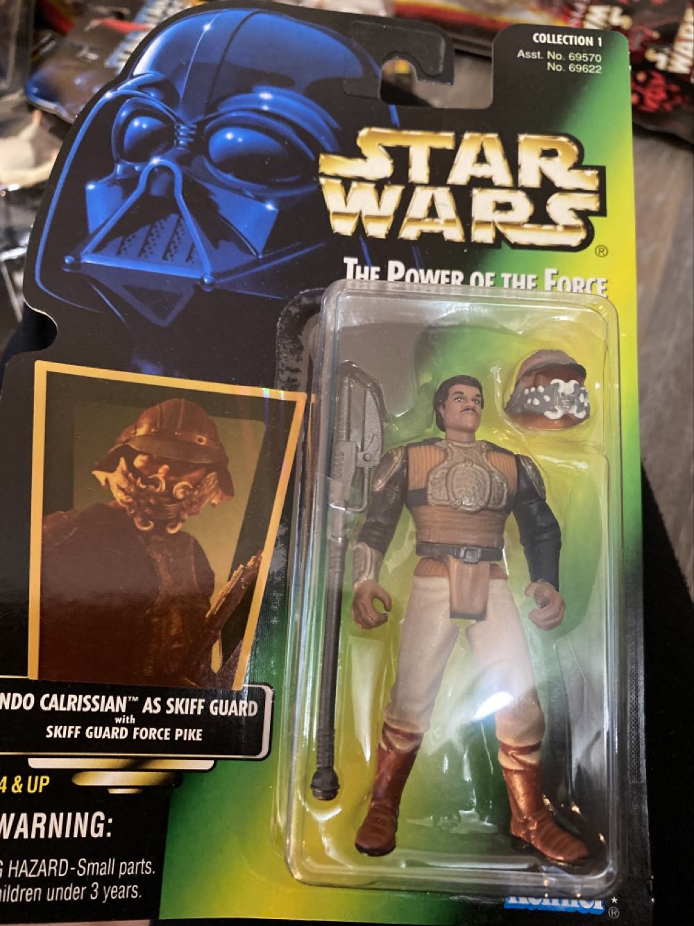 Lando Calrissian (Skiff Guard) - Hasbro (Star Wars: Episode VI - Return Of The Jedi) action figure collectible [Barcode 076281696225] - Main Image 3