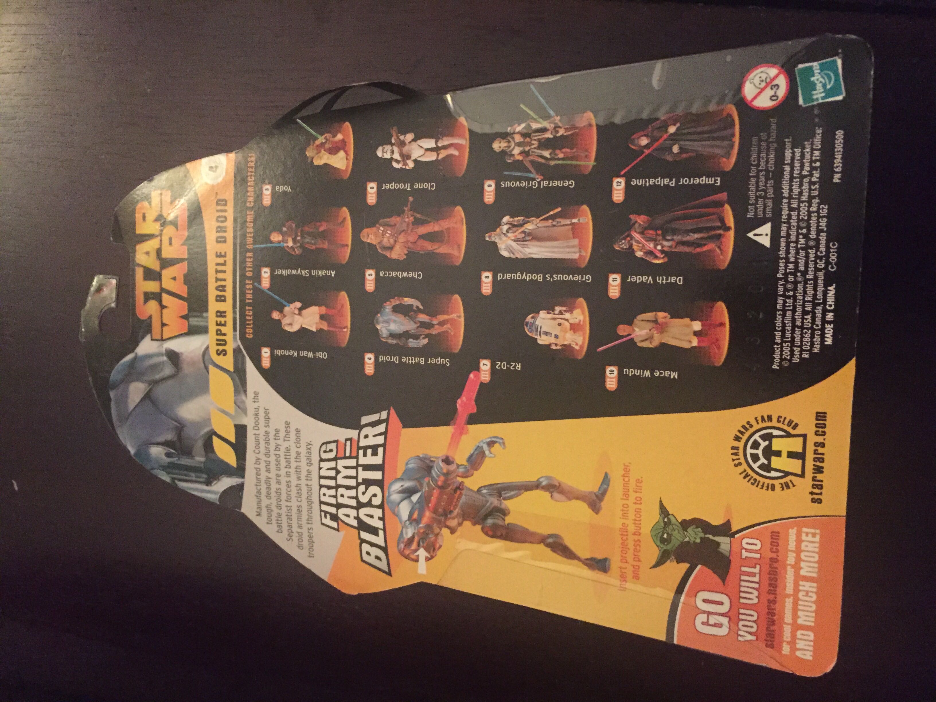 III-4 Super Battle Droid (Firing Arm-Blaster!) - Hasbro (Episode III Revenge Of The Sith) action figure collectible [Barcode 076930852811] - Main Image 2