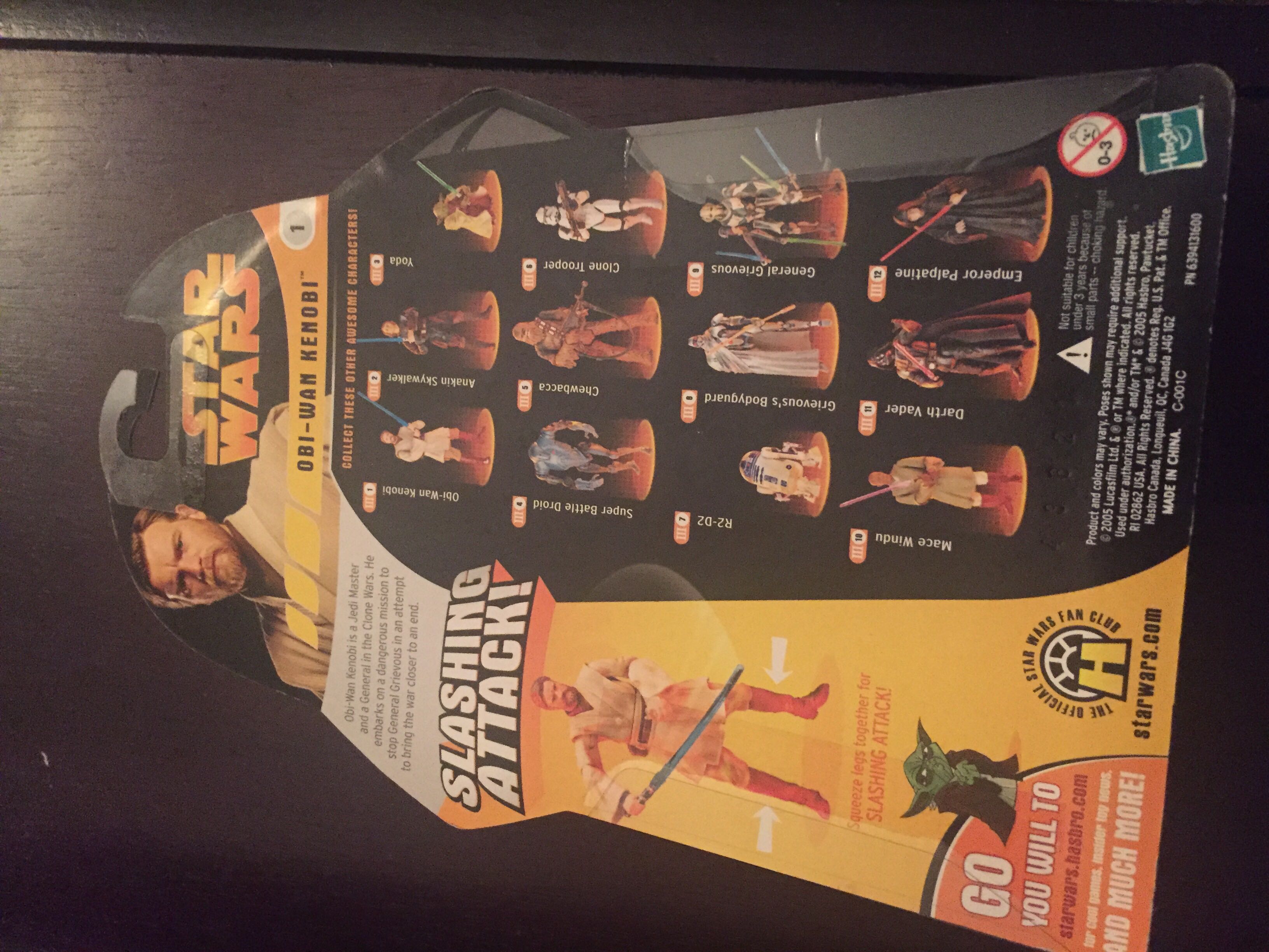 Obi-Wan Kenobi - Hasbro (Revenge Of The Sith) action figure collectible [Barcode 076930852736] - Main Image 2