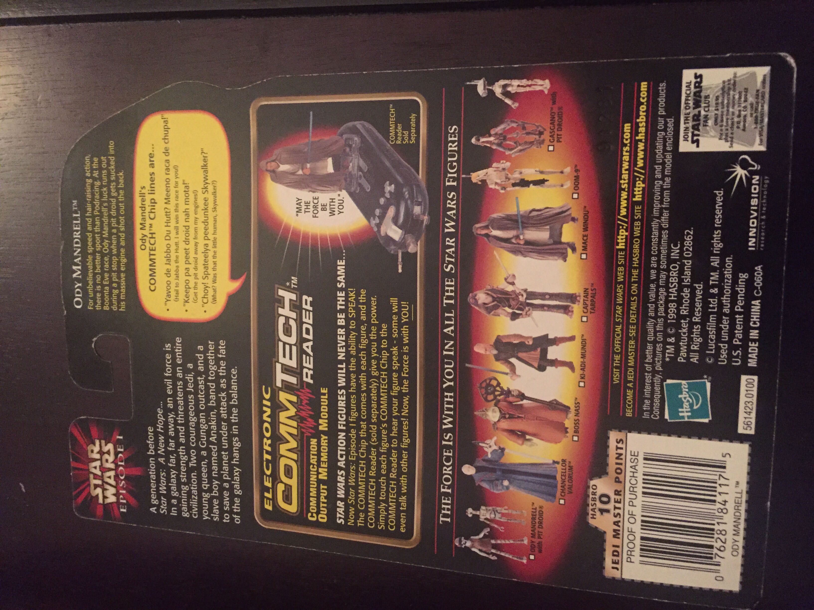 Ody Mandrell - Hasbro (Star Wars) action figure collectible [Barcode 076281841175] - Main Image 2