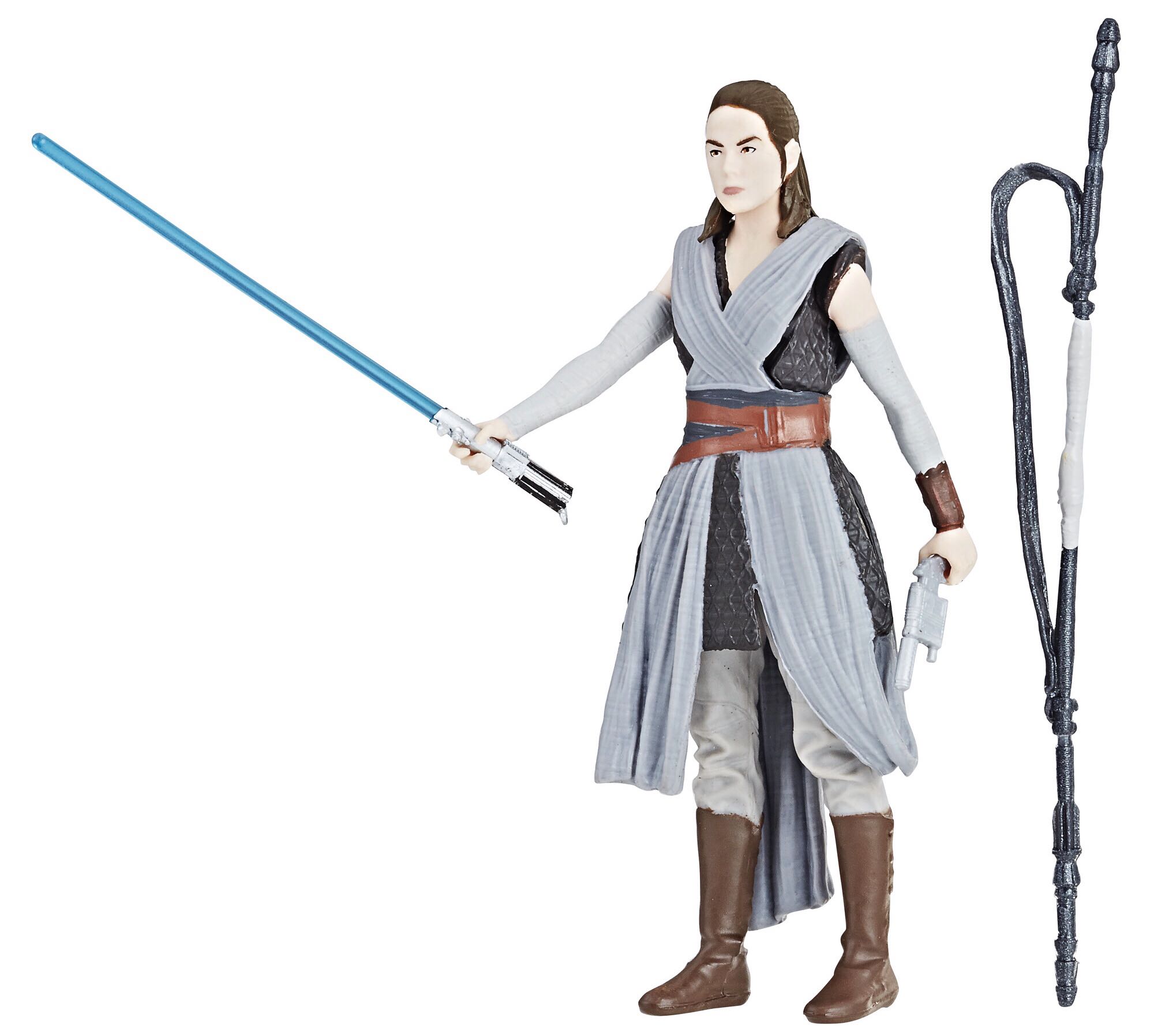 Rey (Jedi Training) - Hasbro (042 - Solo) action figure collectible - Main Image 3