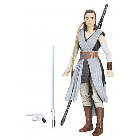 Rey Jedi Training Episode VIII TLJ - Hasbro (Star Wars The Black Series 6”) action figure collectible - Main Image 2