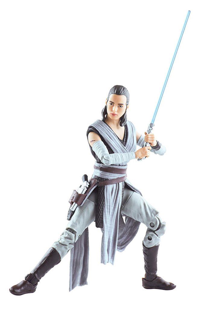 Rey Jedi Training Episode VIII TLJ - Hasbro (Star Wars The Black Series 6”) action figure collectible - Main Image 3