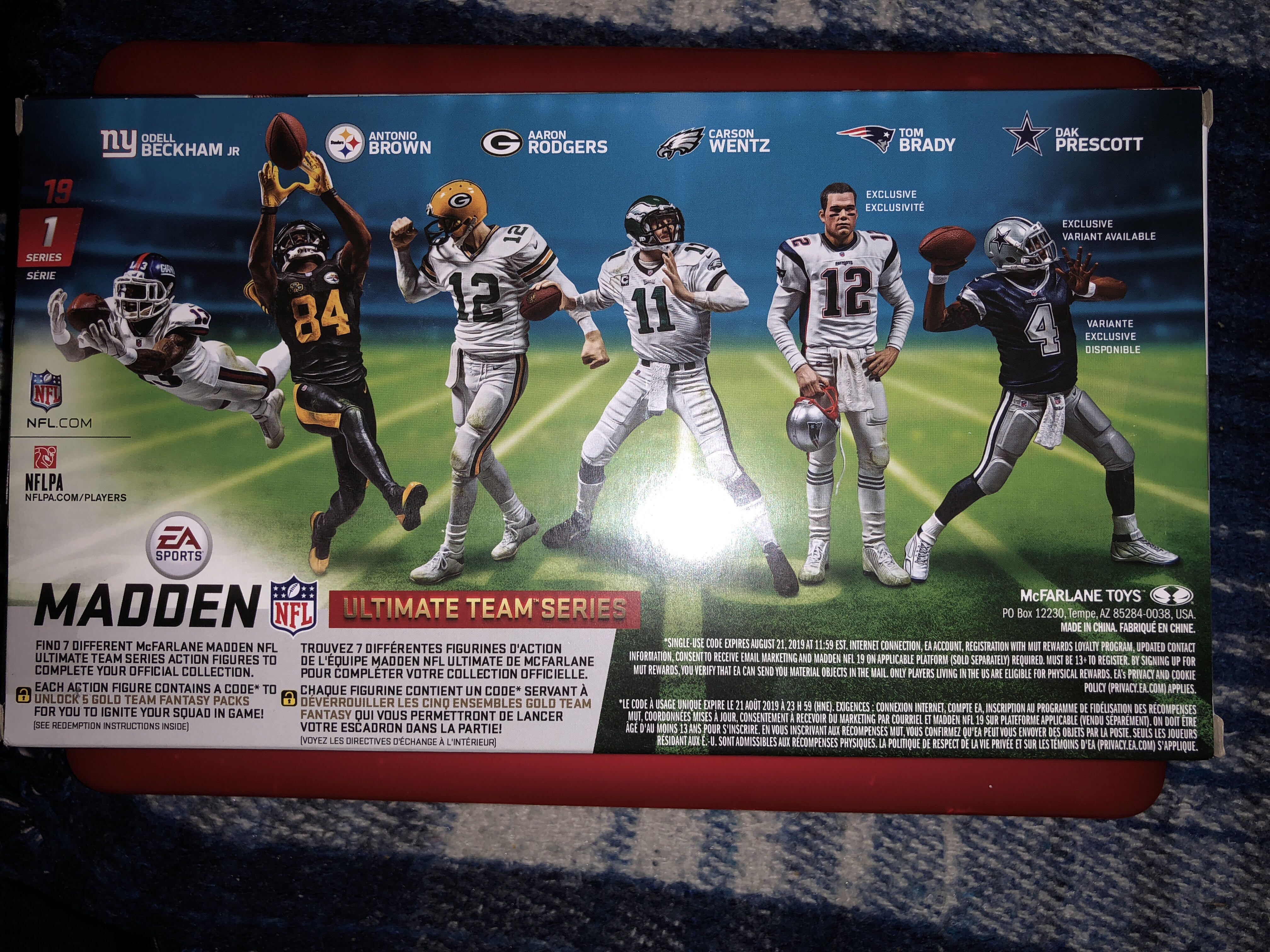 Dak Prescott  - McFarlane Toys (Madden Ultimate Team Series) action figure collectible [Barcode 787926700244] - Main Image 2