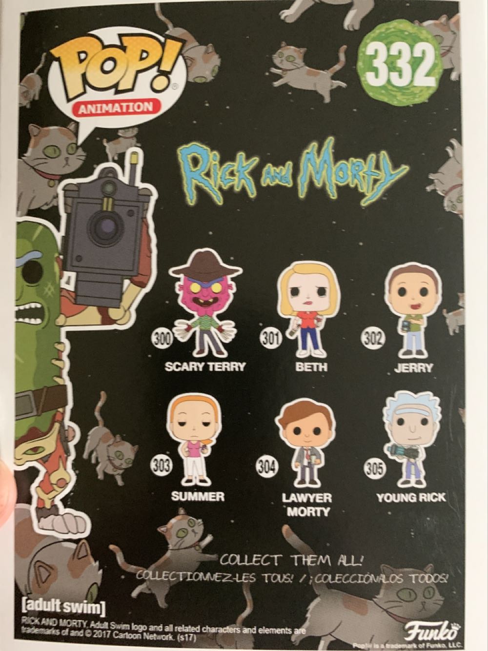 #332 Pickle Rick With Laser - Funko (Funko Pops) action figure collectible [Barcode 889698278621] - Main Image 2