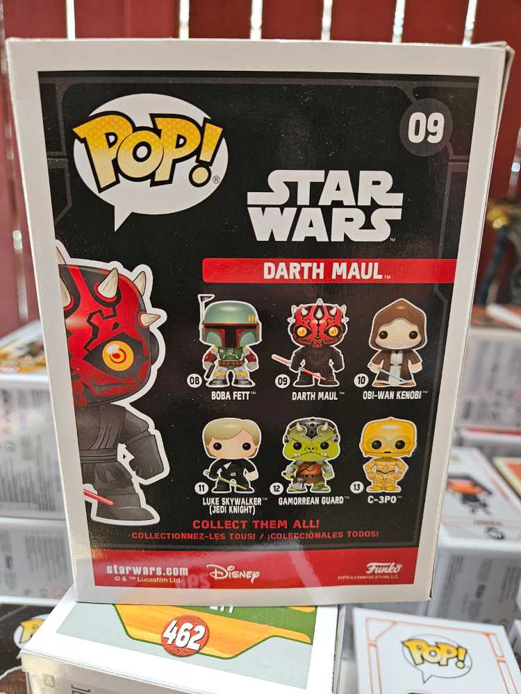 Pop Darth Maul 09 - Funko (Funko Pop!) action figure collectible [Barcode 830395023908] - Main Image 3