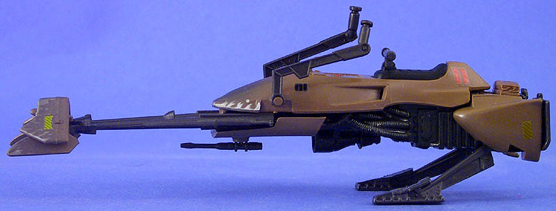 Speeder Bike w/ Luke Skywalker (Endor) - Hasbro (Star Wars: Episode VI - Return Of The Jedi) action figure collectible [Barcode 076281696515] - Main Image 3