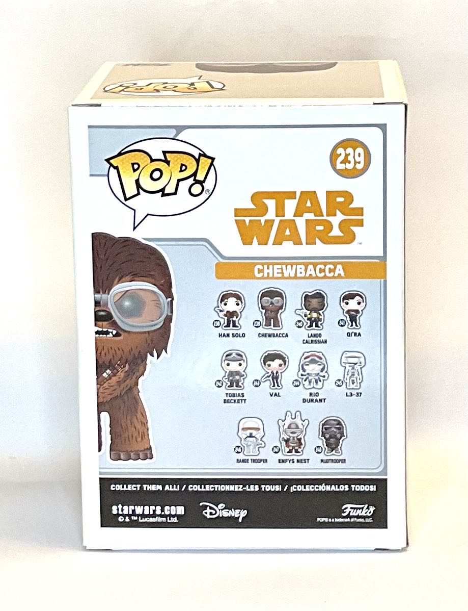 #239 Chewbacca  (Funko Pop!) action figure collectible [Barcode 889698269766] - Main Image 2