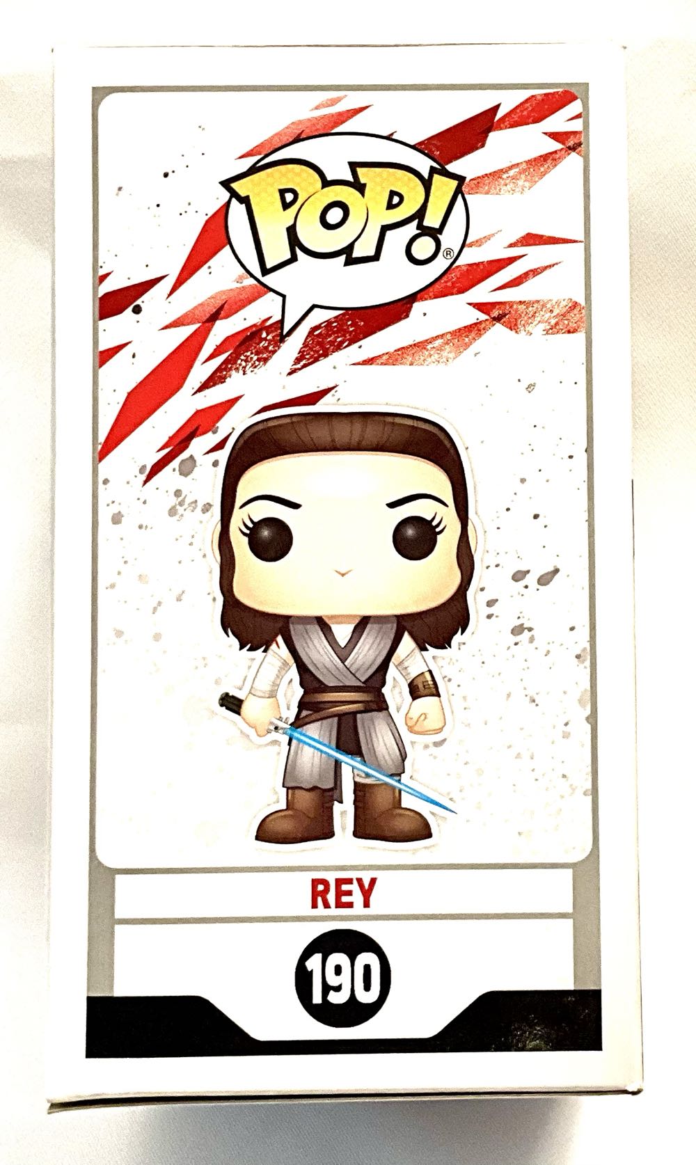 Star Wars #190 Rey  (Funko Pop!) action figure collectible [Barcode 889698147439] - Main Image 3