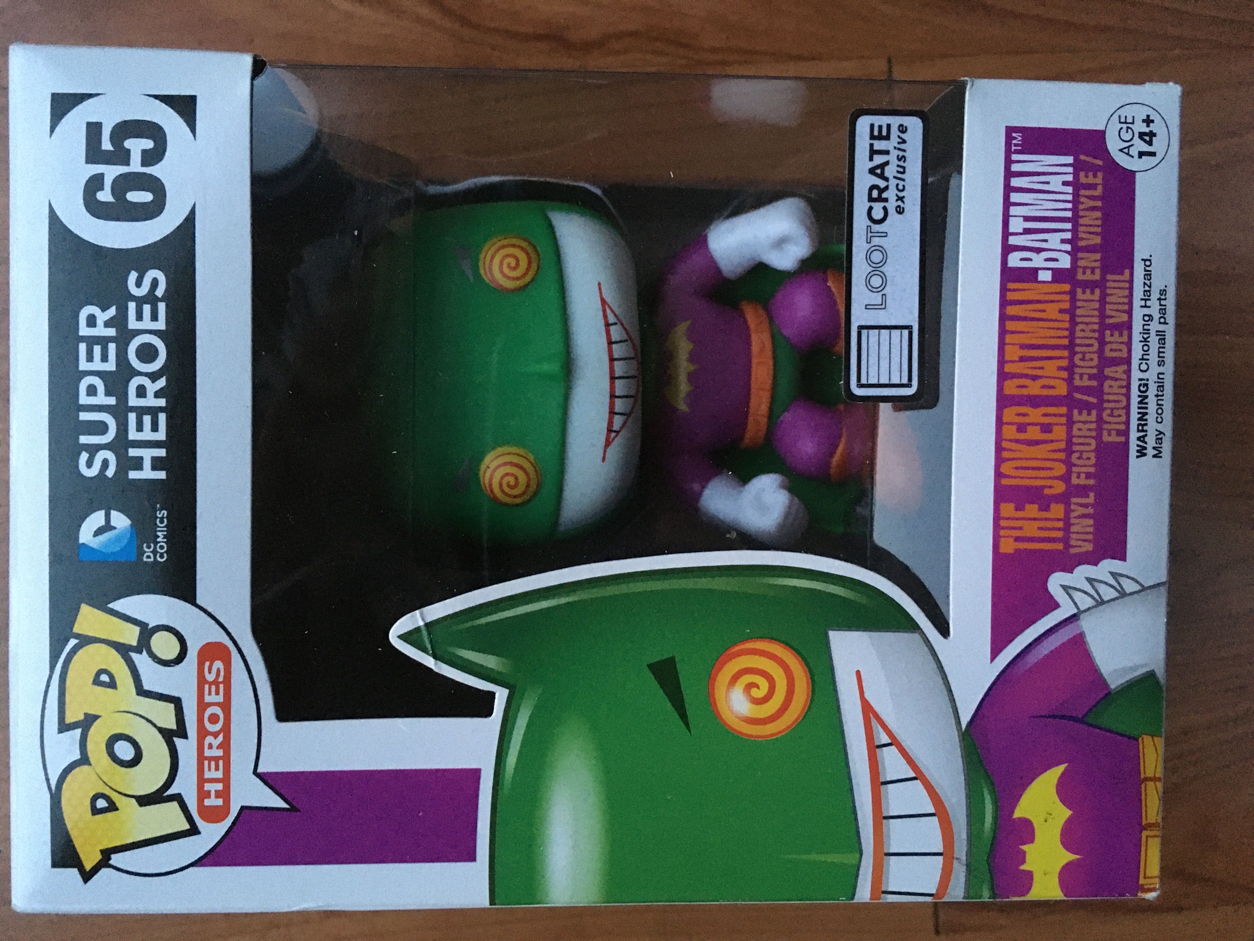 The Joker Batman-Batman - Funko (DC Comics / Batman / The Joker) action figure collectible [Barcode 849803052300] - Main Image 4