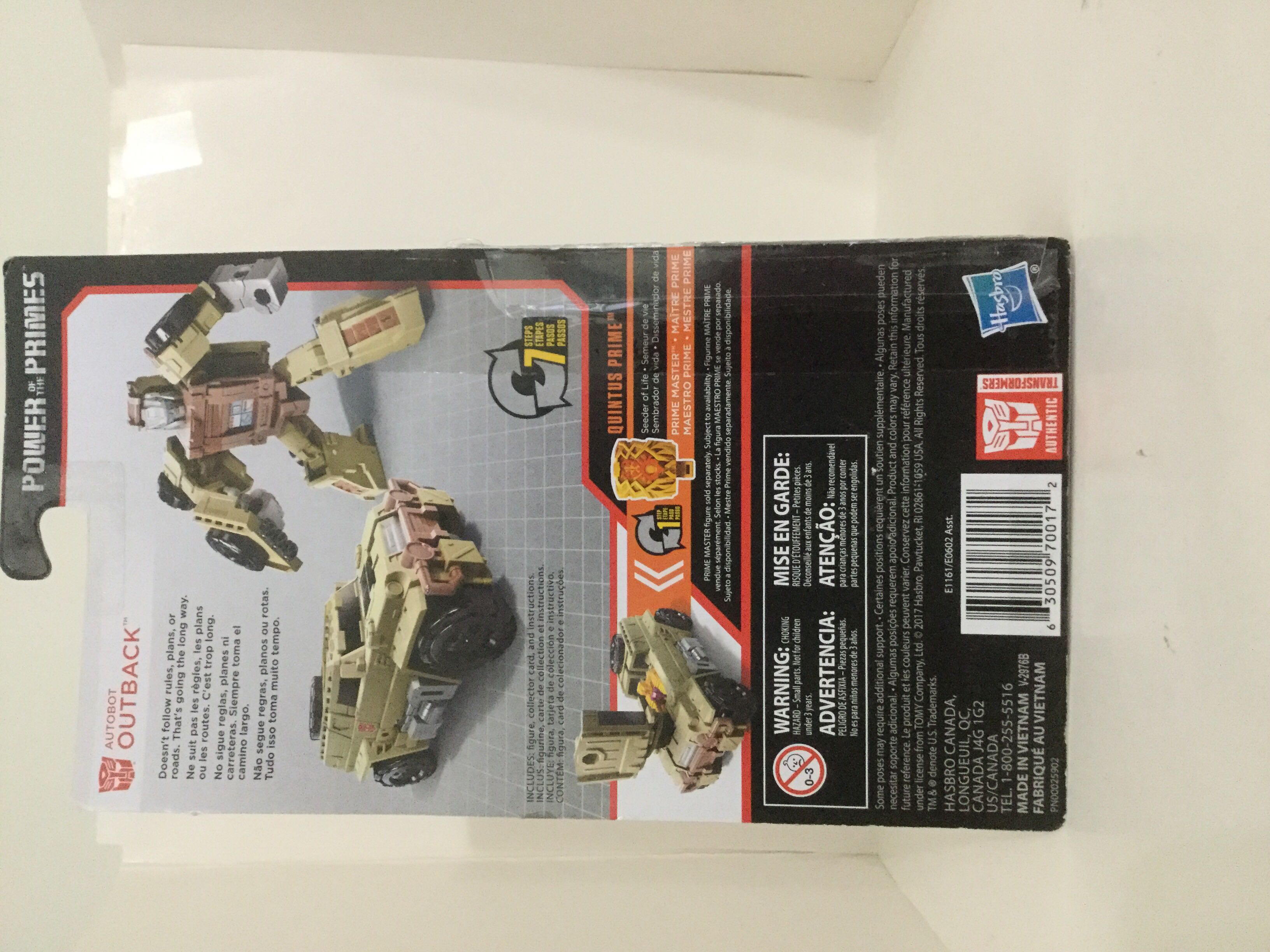 Power Of The Primes 38 Outback - Hasbro (Transformers Generations: Power Of The Primes) action figure collectible [Barcode 630509700172] - Main Image 2