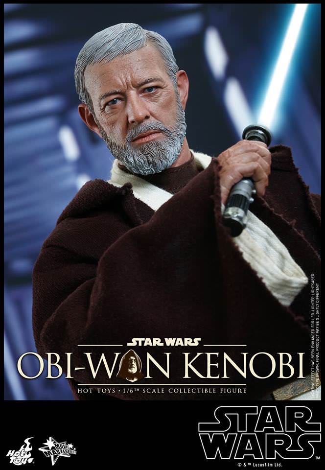 Obi-Wan Kenobi - Hot Toys (Star Wars: Episode IV - A New Hope) action figure collectible [Barcode 4897011176420] - Main Image 5