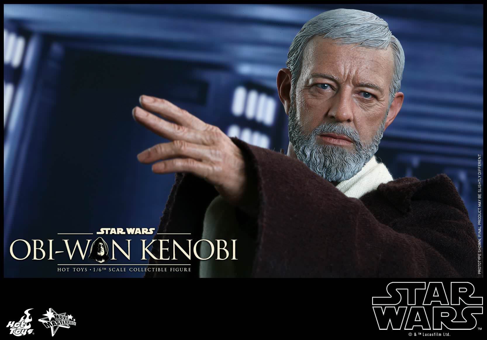 Obi-Wan Kenobi - Hot Toys (Star Wars: Episode IV - A New Hope) action figure collectible [Barcode 4897011176420] - Main Image 8