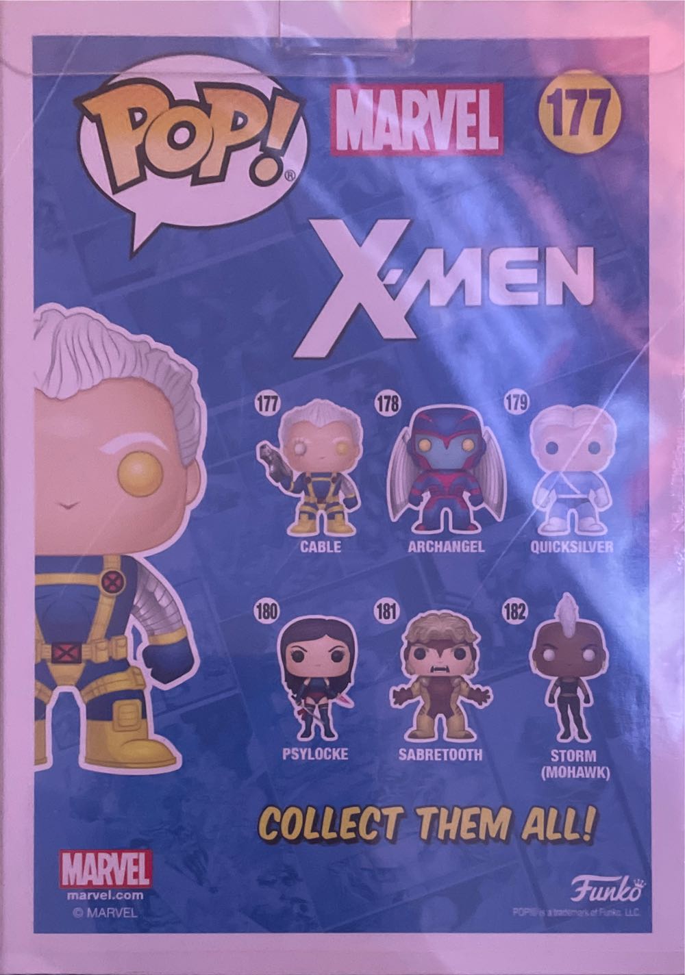 Cable # 177 ~ Xmen  (Funko Pop) action figure collectible [Barcode 889698116947] - Main Image 2