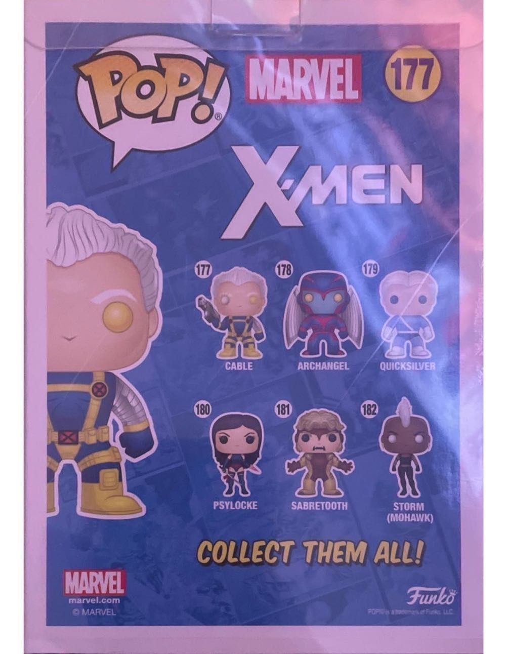 Cable # 177 ~ Xmen  (Funko Pop) action figure collectible [Barcode 889698116947] - Main Image 4