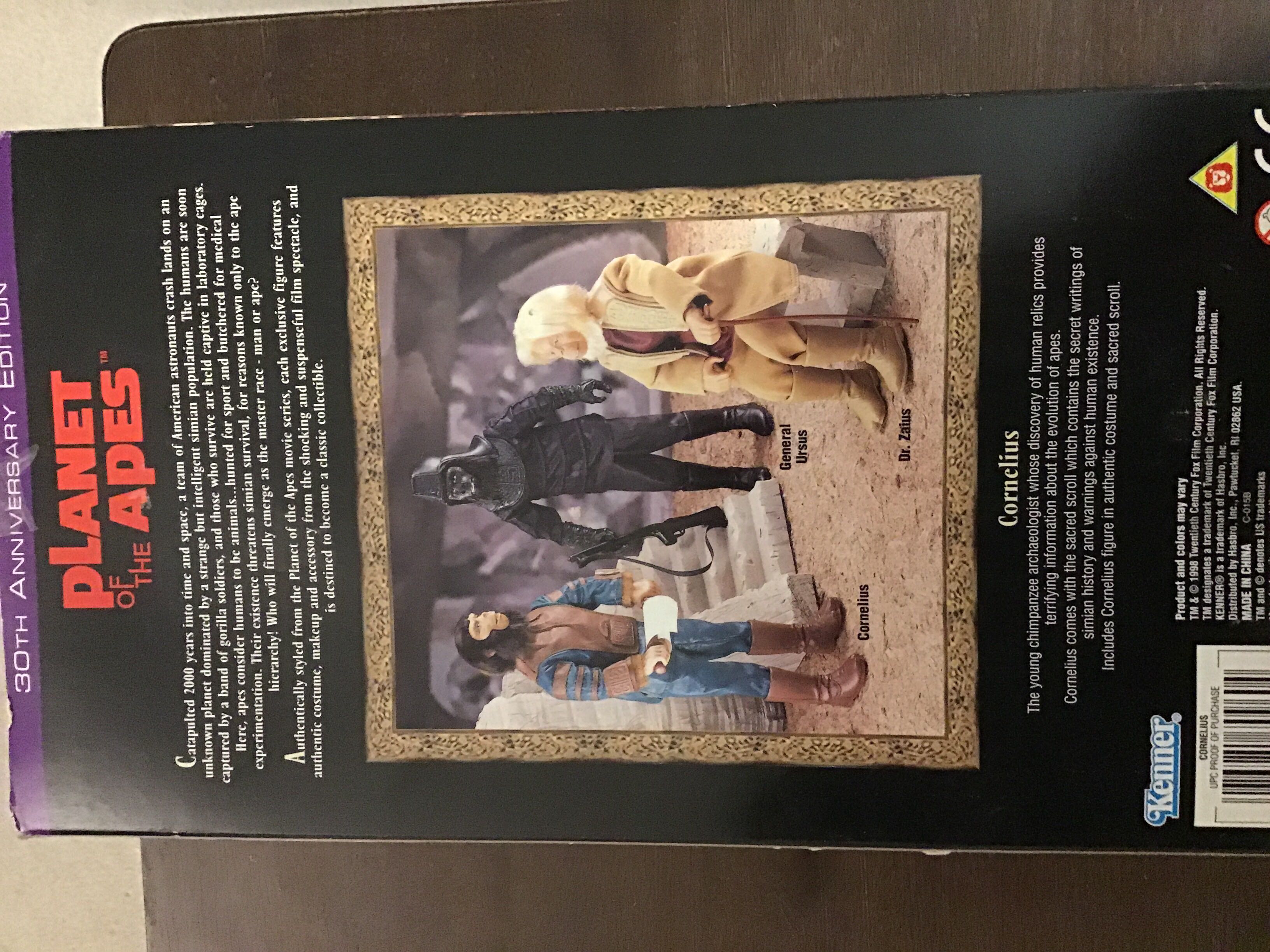 Planet Of The Apes: Cornelius - Hasbro (Planet Of The Apes) action figure collectible [Barcode 076281709604] - Main Image 2