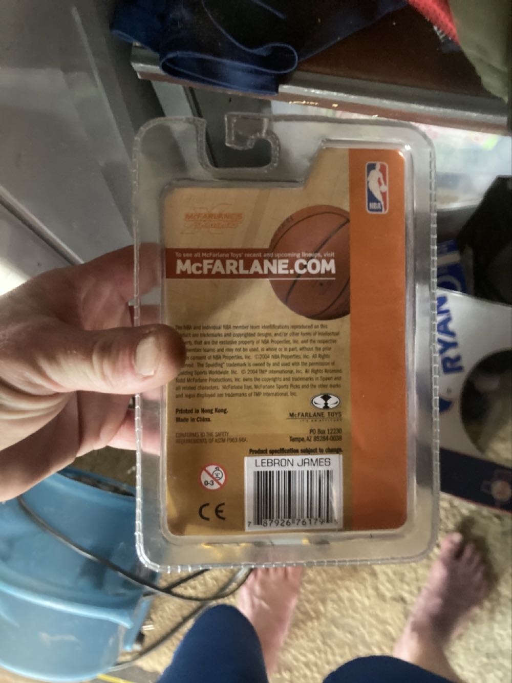 Lebron James - McFarlane Toys (NBA 3-Inch) action figure collectible [Barcode 787926761795] - Main Image 2