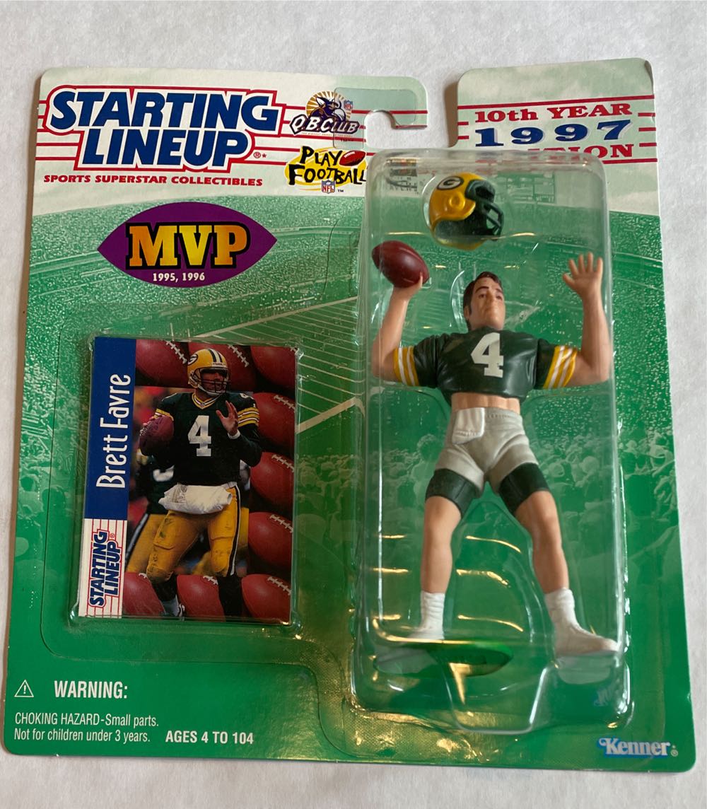 Brett Favre - Kenner (FOOTBALL) action figure collectible [Barcode 076281693828] - Main Image 2