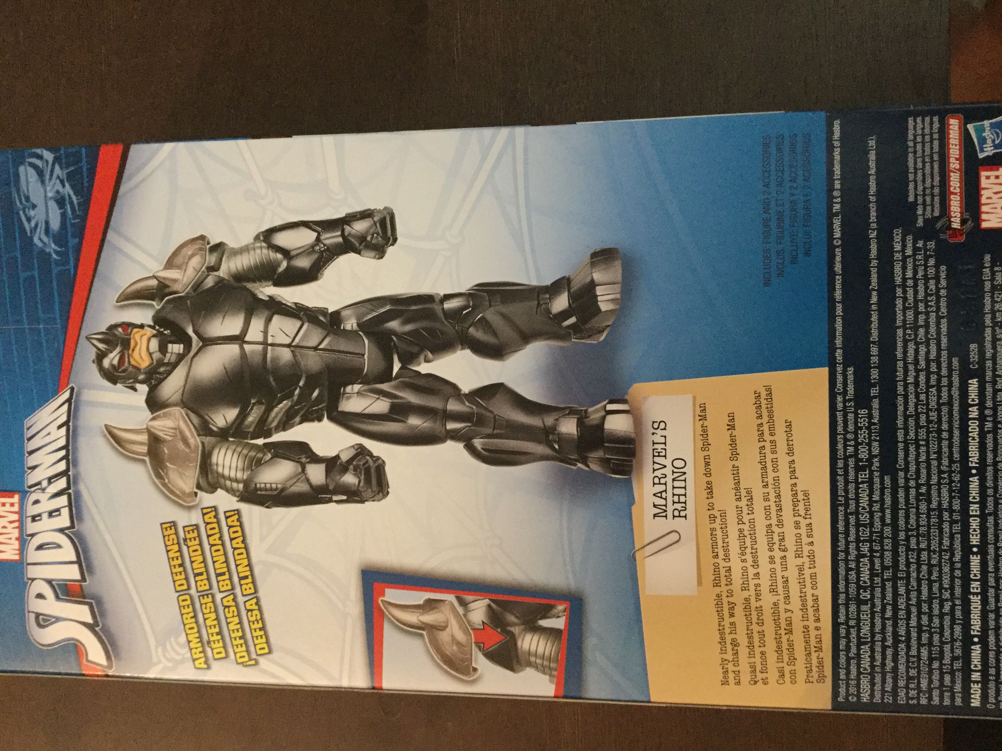 Marvel Rhino - Hasbro (Titan Hero Series) action figure collectible [Barcode 630509511631] - Main Image 2
