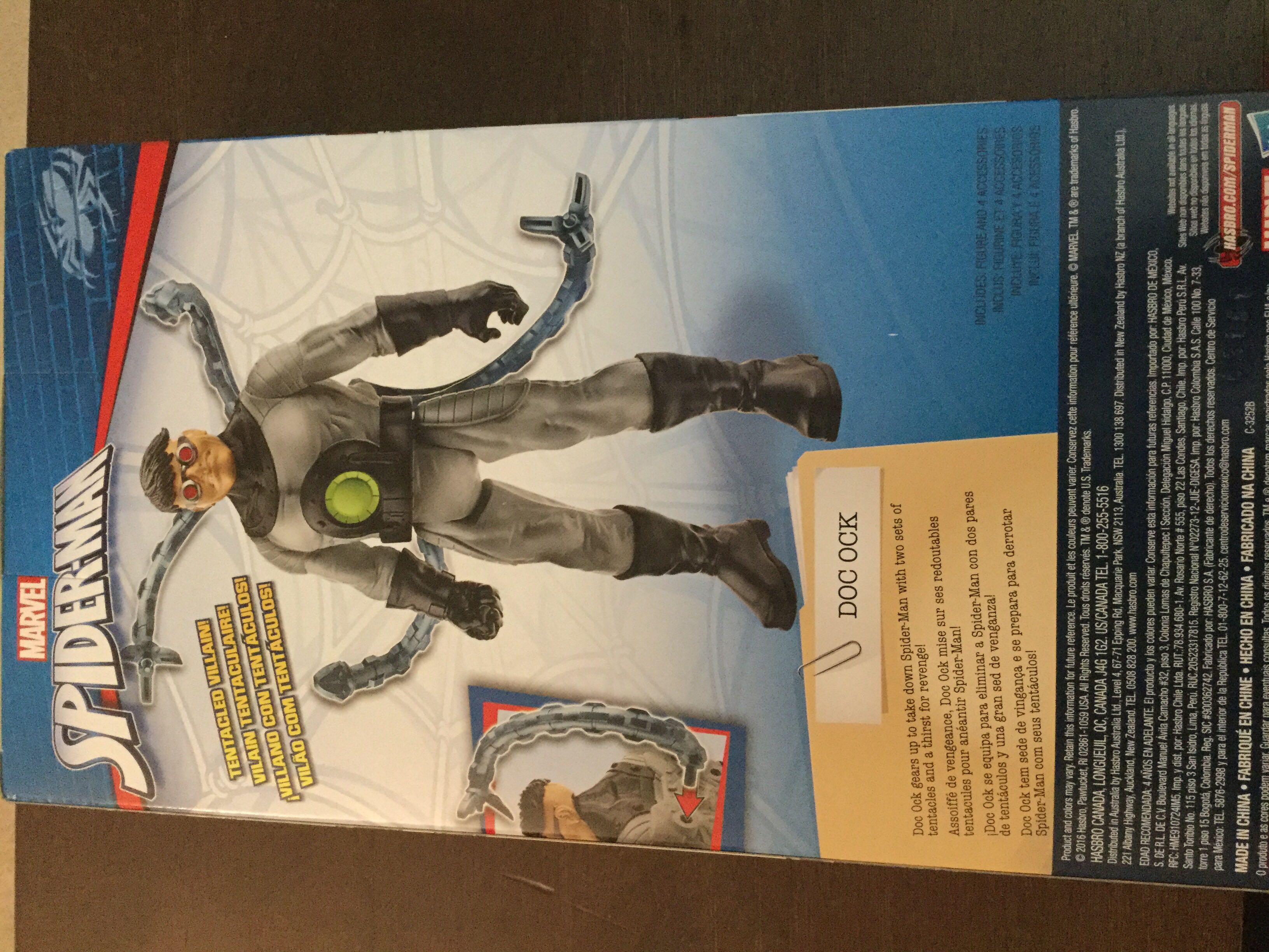 Marvel Doc Ock - Hasbro (Ultimate Spiderman Titan Hero Series) action figure collectible [Barcode 630509511624] - Main Image 2