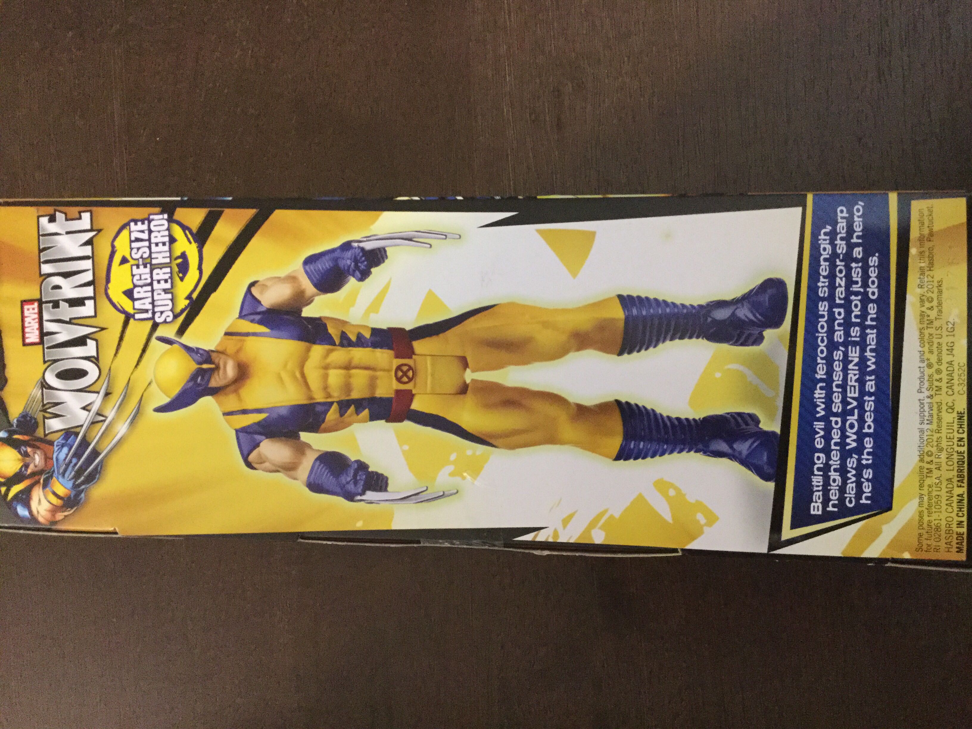 Wolverine - Hasbro (Marvel Titan Hero Series) action figure collectible [Barcode 653569859567] - Main Image 2