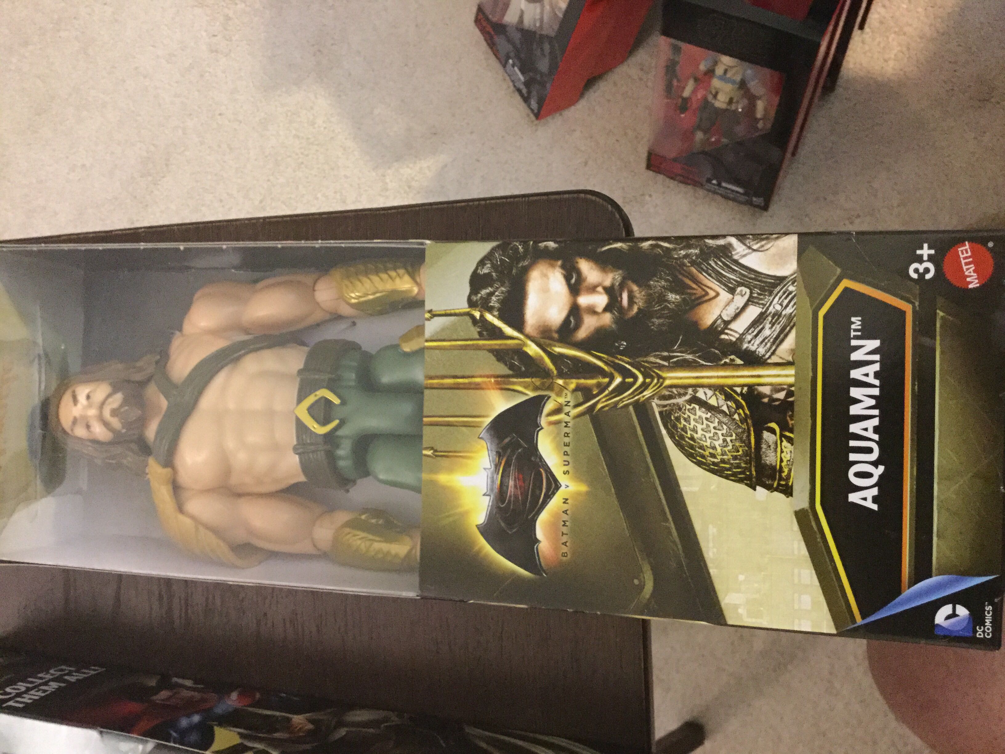Aqua man - Mattel (Batman Vs. Superman) action figure collectible [Barcode 887961317244] - Main Image 2