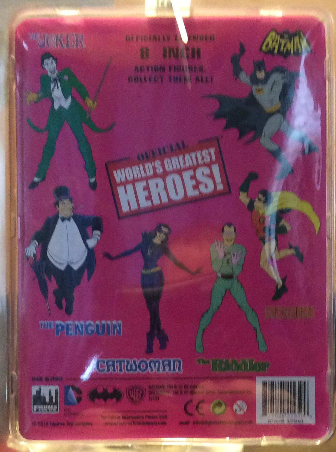 Official World’s Greatest Heroes: Batman - Figures Toy Company (Figures Toy Company) action figure collectible [Barcode 728028229509] - Main Image 2
