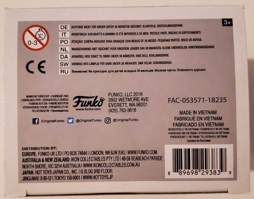 406 Lock - Disney: The Nightmare Before Christmas - Funko (Funko Pop!) action figure collectible [Barcode 889698293839] - Main Image 3