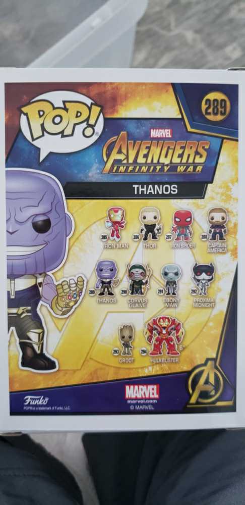 Thanos 289 Purple Chrome - Funko (Funko Pop) action figure collectible [Barcode 889698264679] - Main Image 2