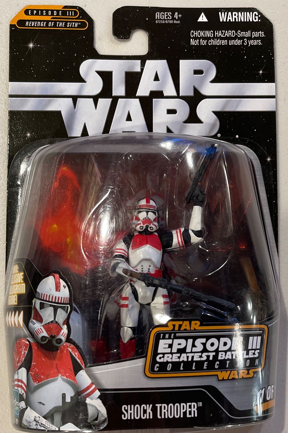 Shock Trooper (The Episode III Greatest Battles Collection) - Hasbro (Star Wars Episode III Greatest Battles) action figure collectible [Barcode 653569190158] - Main Image 4