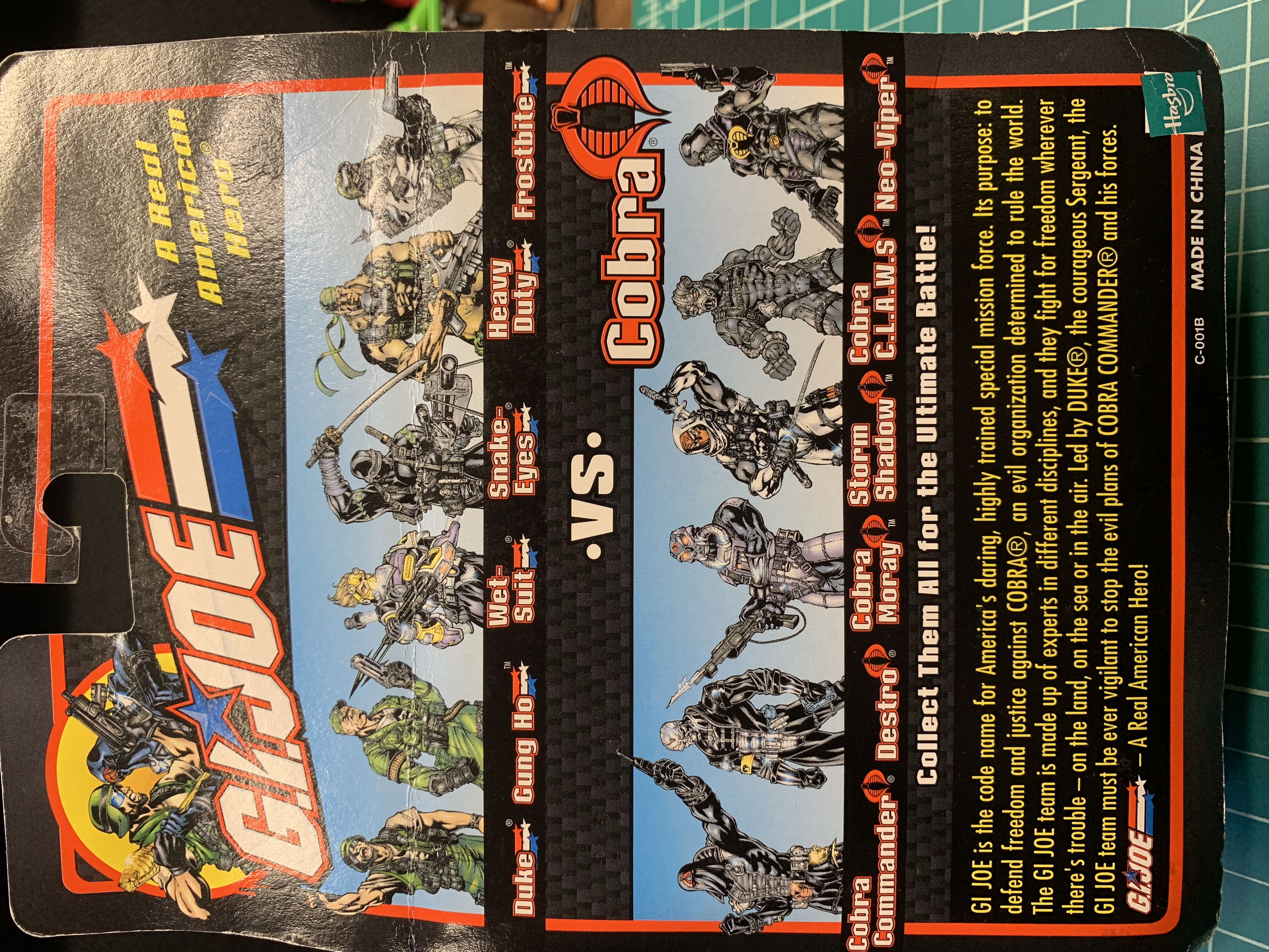 GI Joe Real American Hero Collection Mirage vs Cobra Viper - Hasbro (GI Joe vs. Cobra) action figure collectible [Barcode 076930574607] - Main Image 2