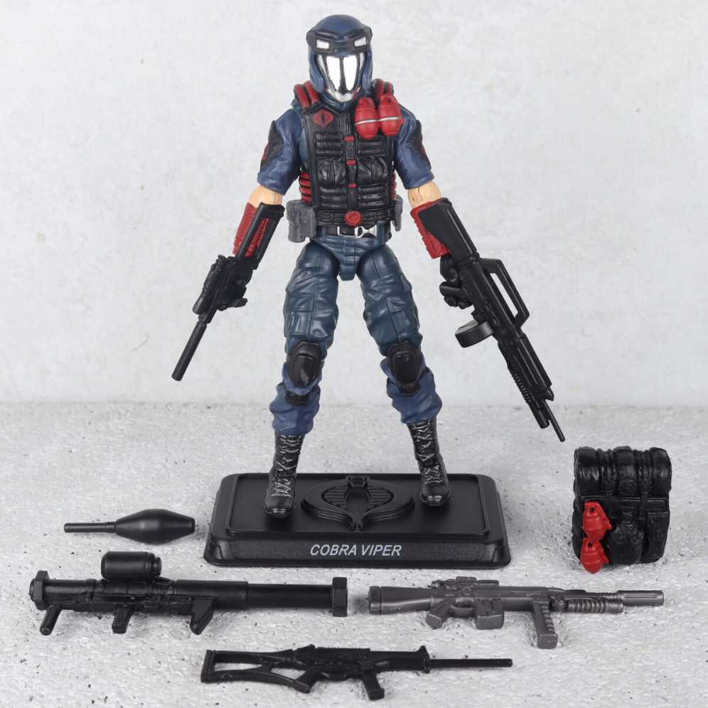 Cobra Viper V28 - Hasbro (GI Joe 30th) action figure collectible [Barcode 653569681311] - Main Image 3
