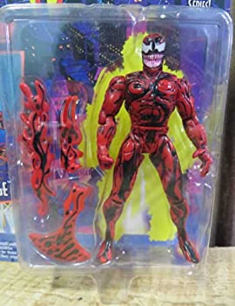 Carnage (Spider-Man Animated) - Toybiz (Marvel: Toybiz: Spider-man) action figure collectible [Barcode 035112471059] - Main Image 4