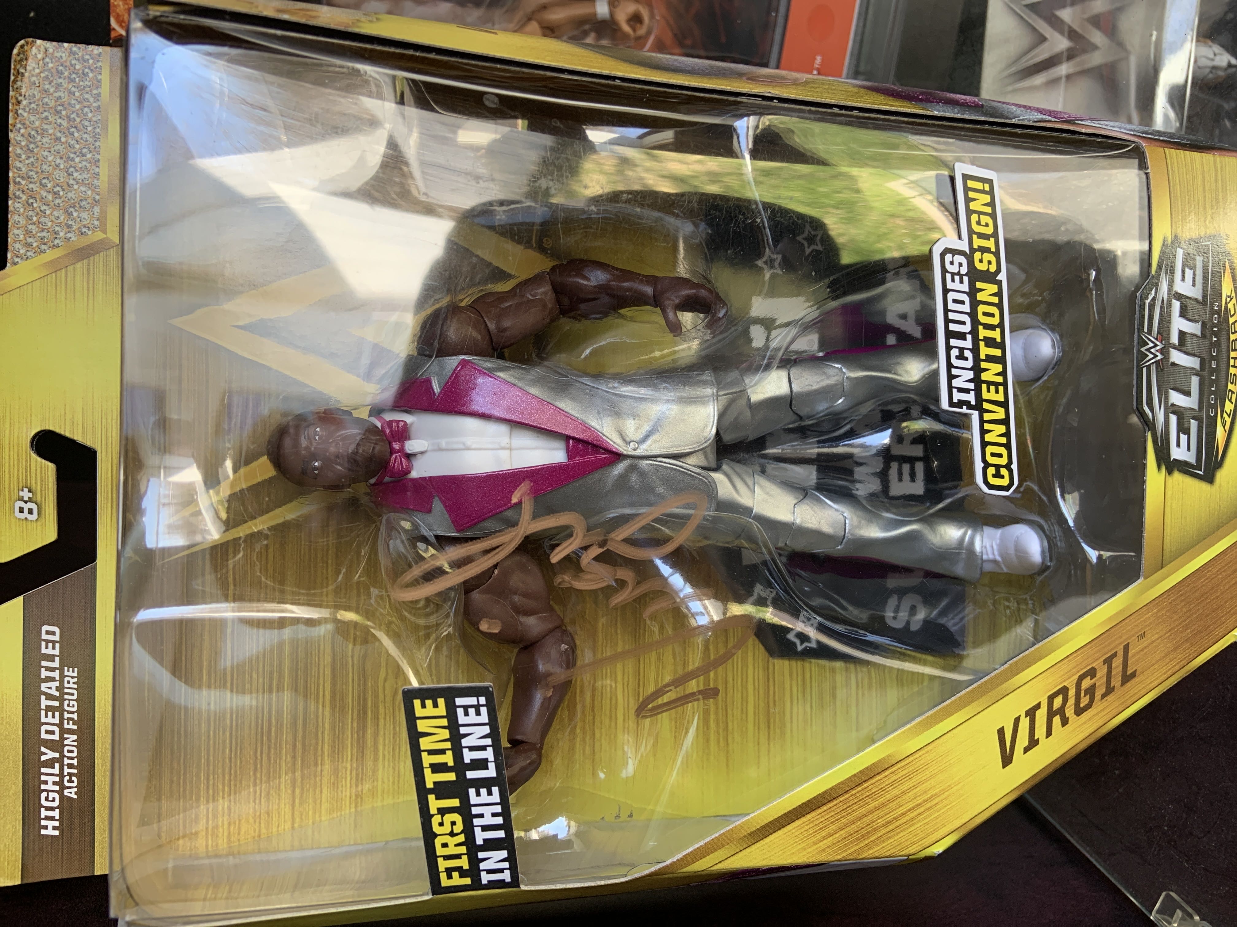 Virgil - Elite Flashback Series - Mattel (Wwe Elite) action figure collectible [Barcode 887961597356] - Main Image 2