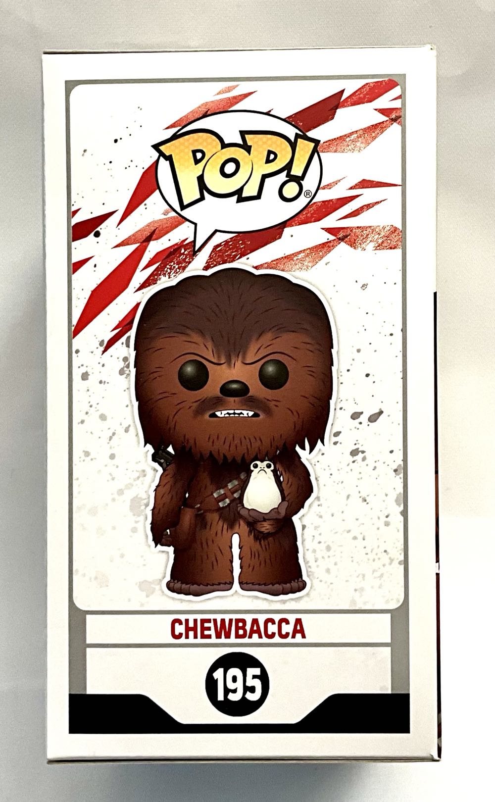 Chewbacca (with Porg)  (Funko Pop Disney) action figure collectible [Barcode 889698147484] - Main Image 3