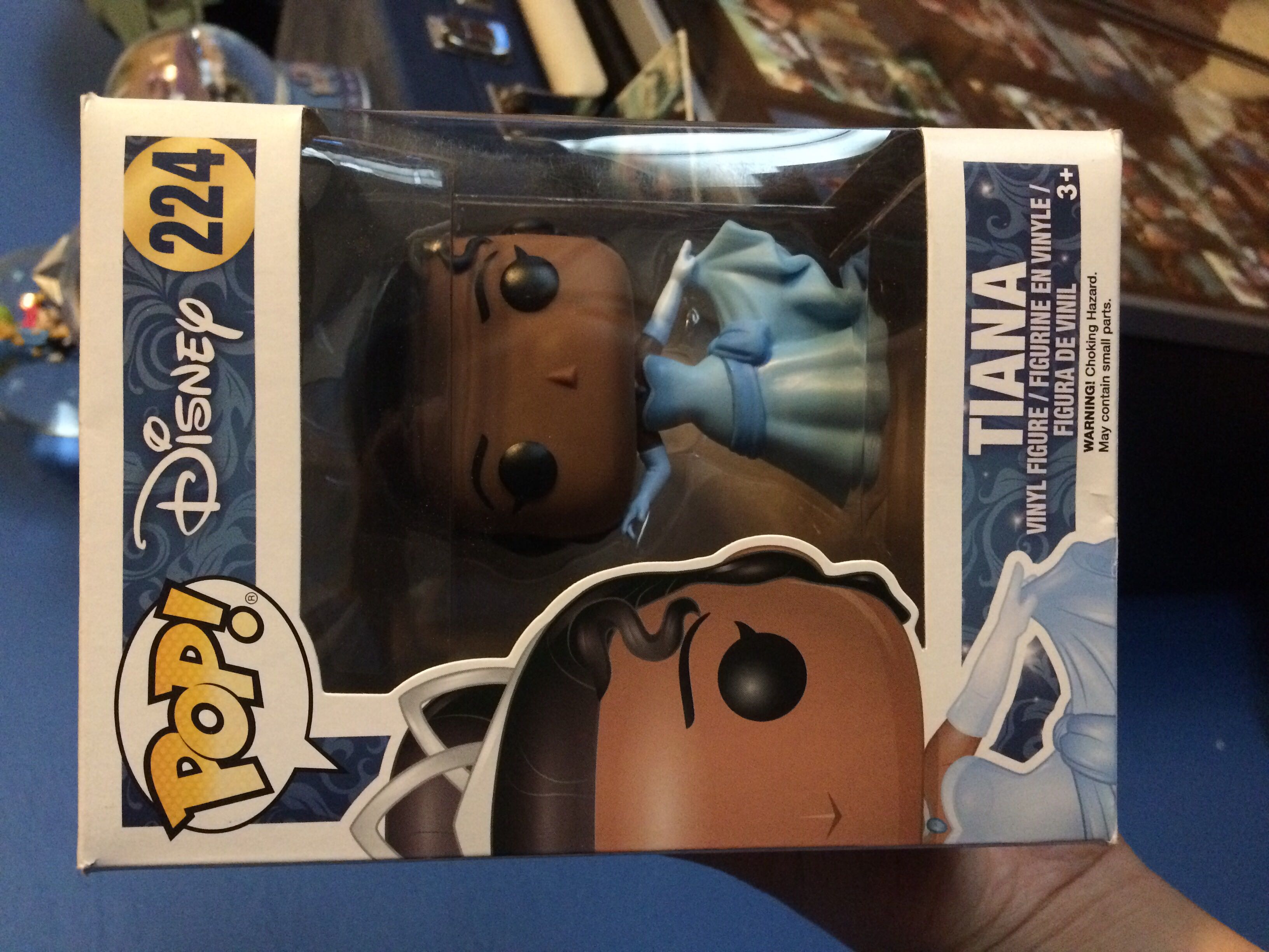 Tiana #224  (Funko Pop Disney) action figure collectible [Barcode 889698112239] - Main Image 1