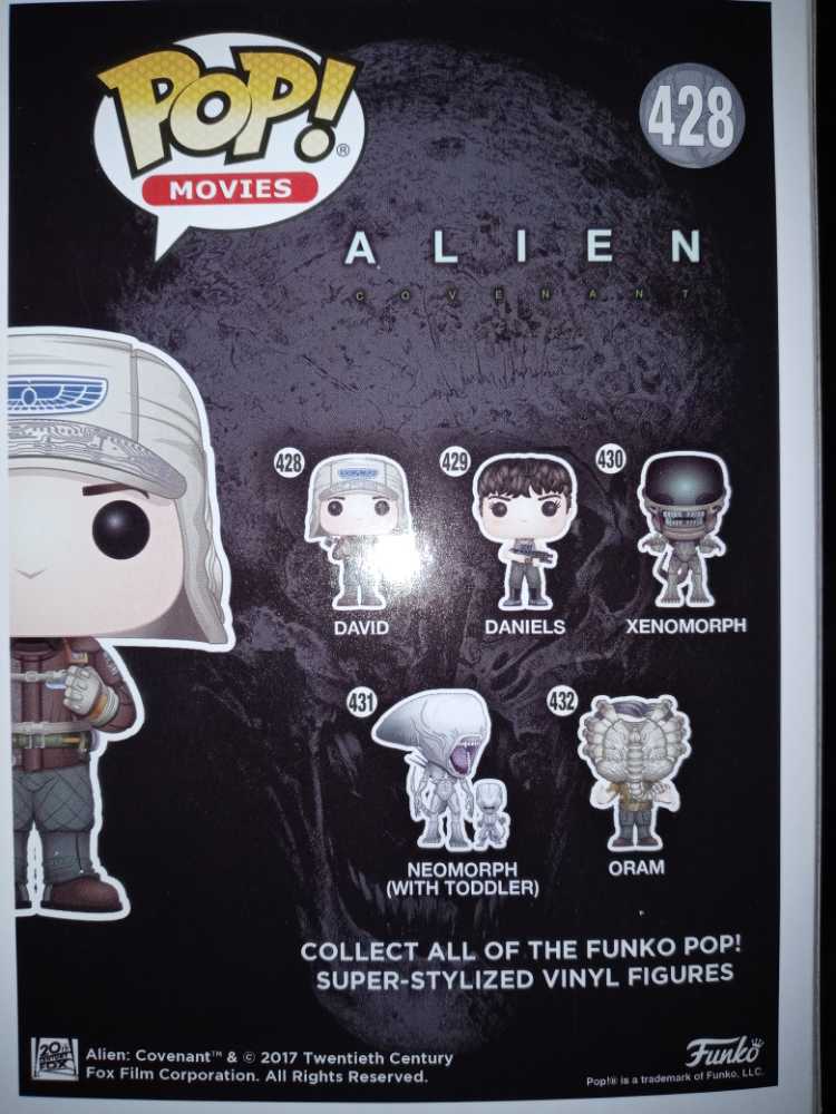 Alien Covenant: David #428 - Funko (Alien Covenant) (Alien Covenant) action figure collectible [Barcode 889698130950] - Main Image 2