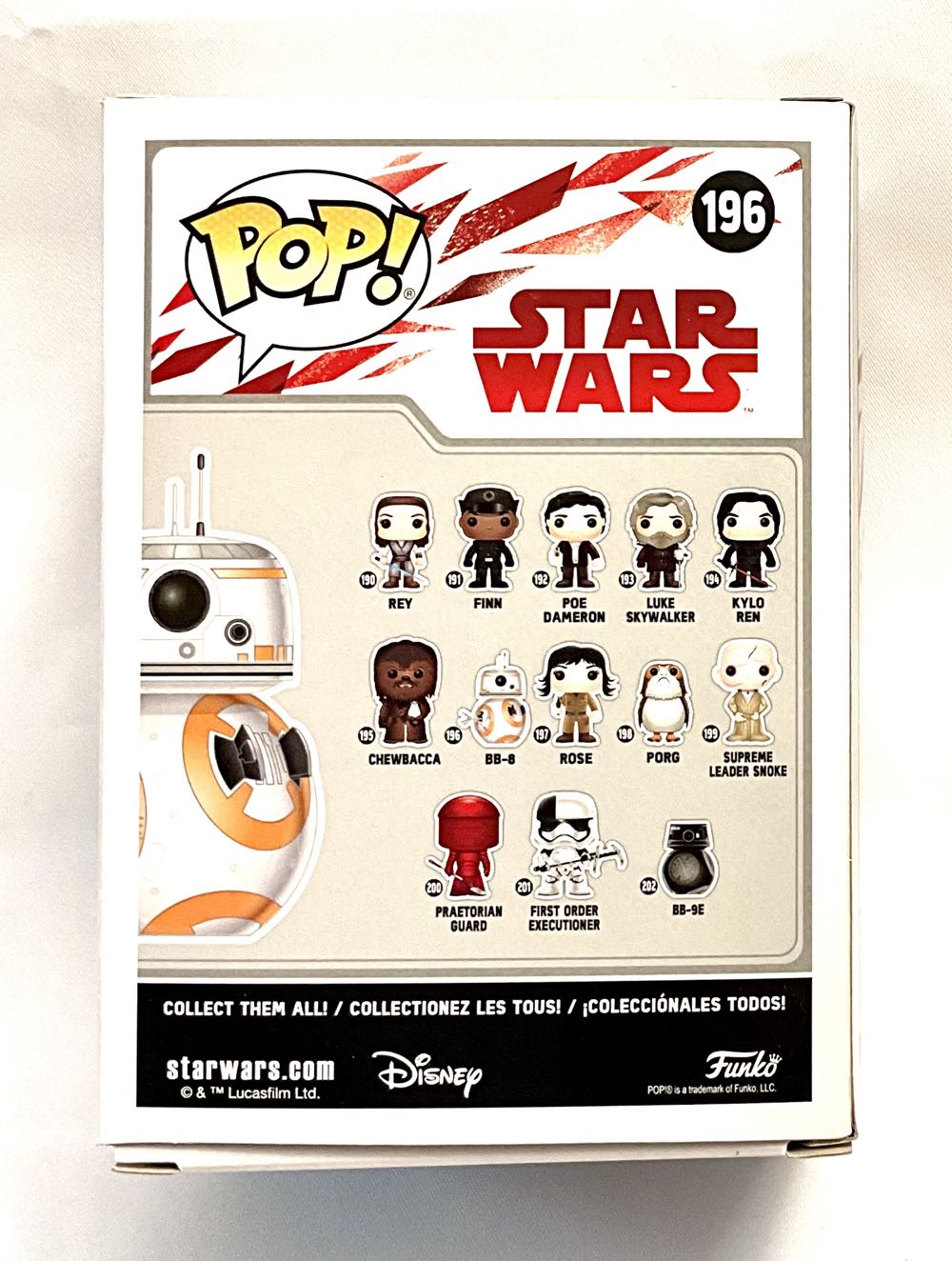 #196 BB-8  (Funko Pop!) action figure collectible [Barcode 889698147460] - Main Image 2