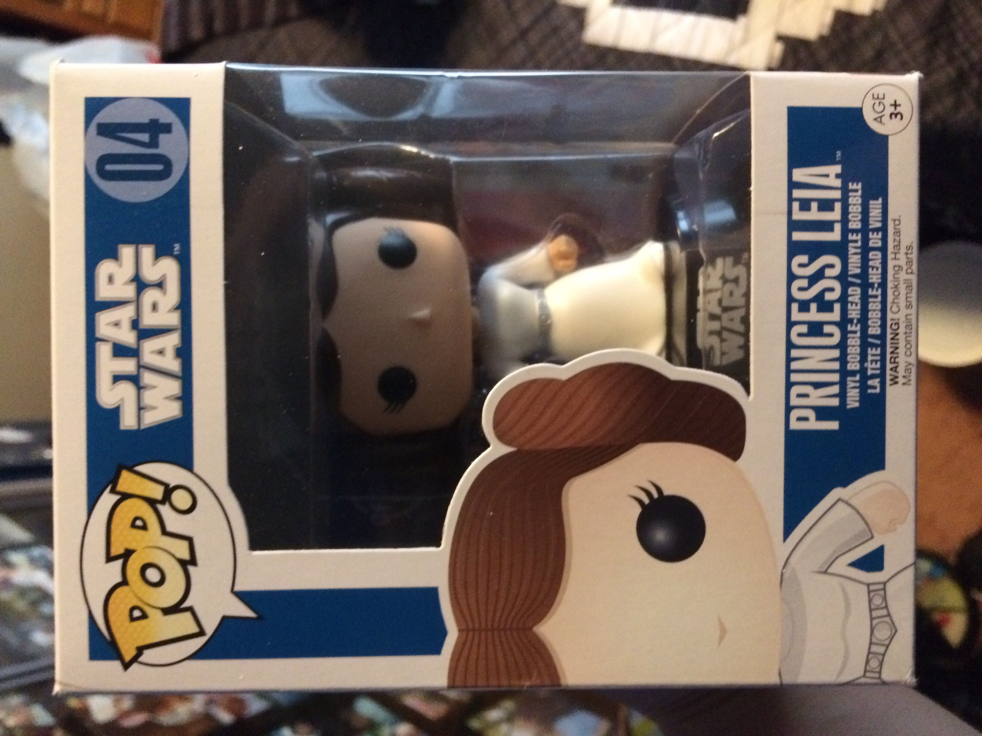 #04 Princess Leia  - Funko (Funko Pop!) action figure collectible [Barcode 830395023199] - Main Image 2