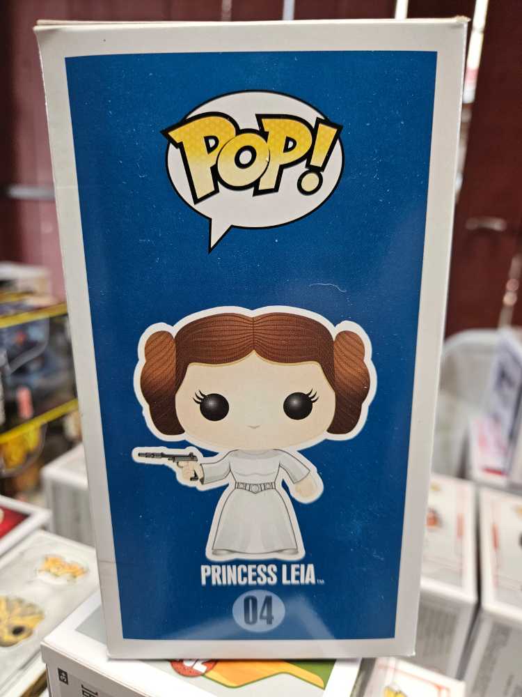 #04 Princess Leia  - Funko (Funko Pop!) action figure collectible [Barcode 830395023199] - Main Image 4
