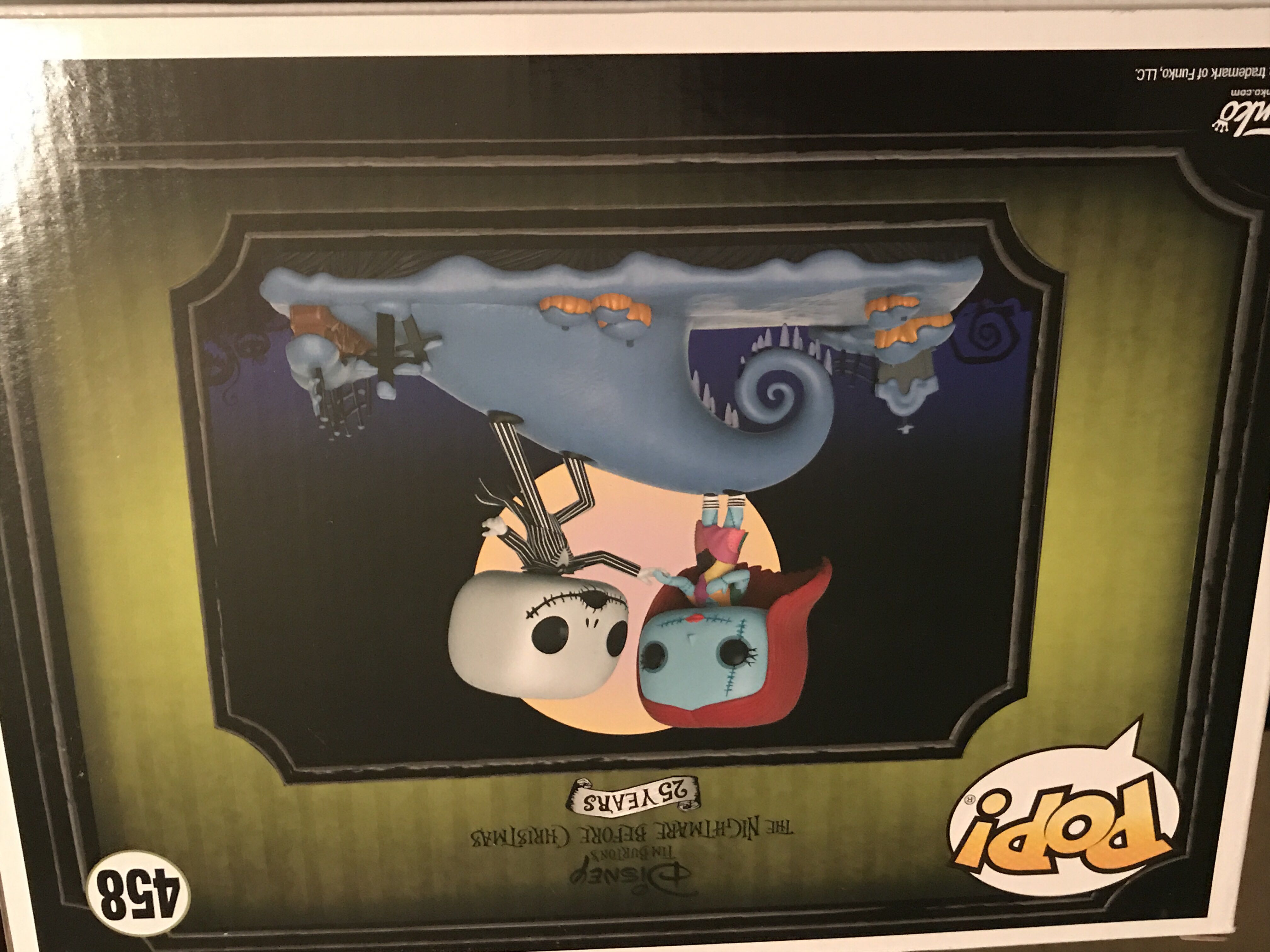 Pop! NBX Under The Moonlight #458  (Funko Pop Disney) action figure collectible [Barcode 889698328340] - Main Image 2