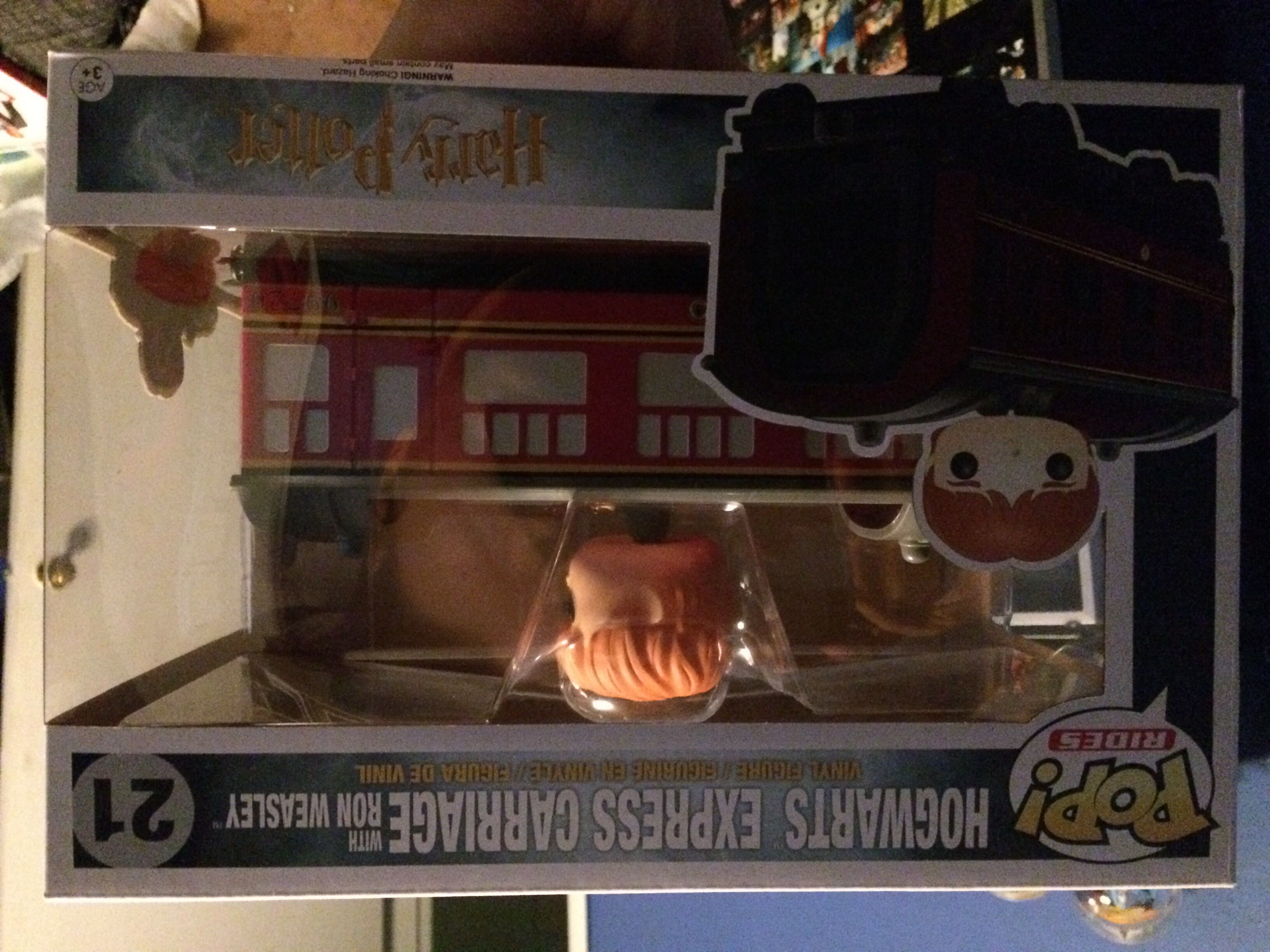 Harry Potter 21 Rides , Hogwarts Express with Ron Weasley  (Funko Pop Harry Potter) action figure collectible [Barcode 849803059736] - Main Image 2