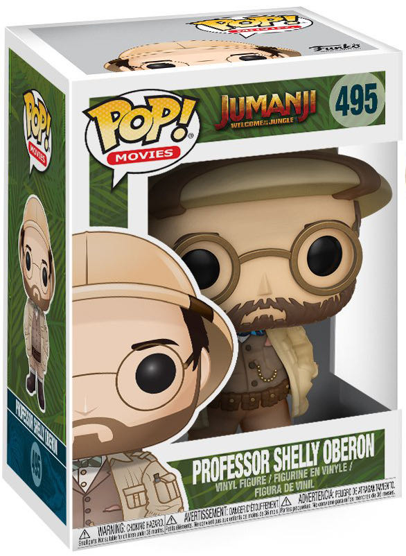 Professor Shelly Oberon (Jumanji Welcome To The Jungle) 495  (Funko Pop!) action figure collectible [Barcode 889698215992] - Main Image 2