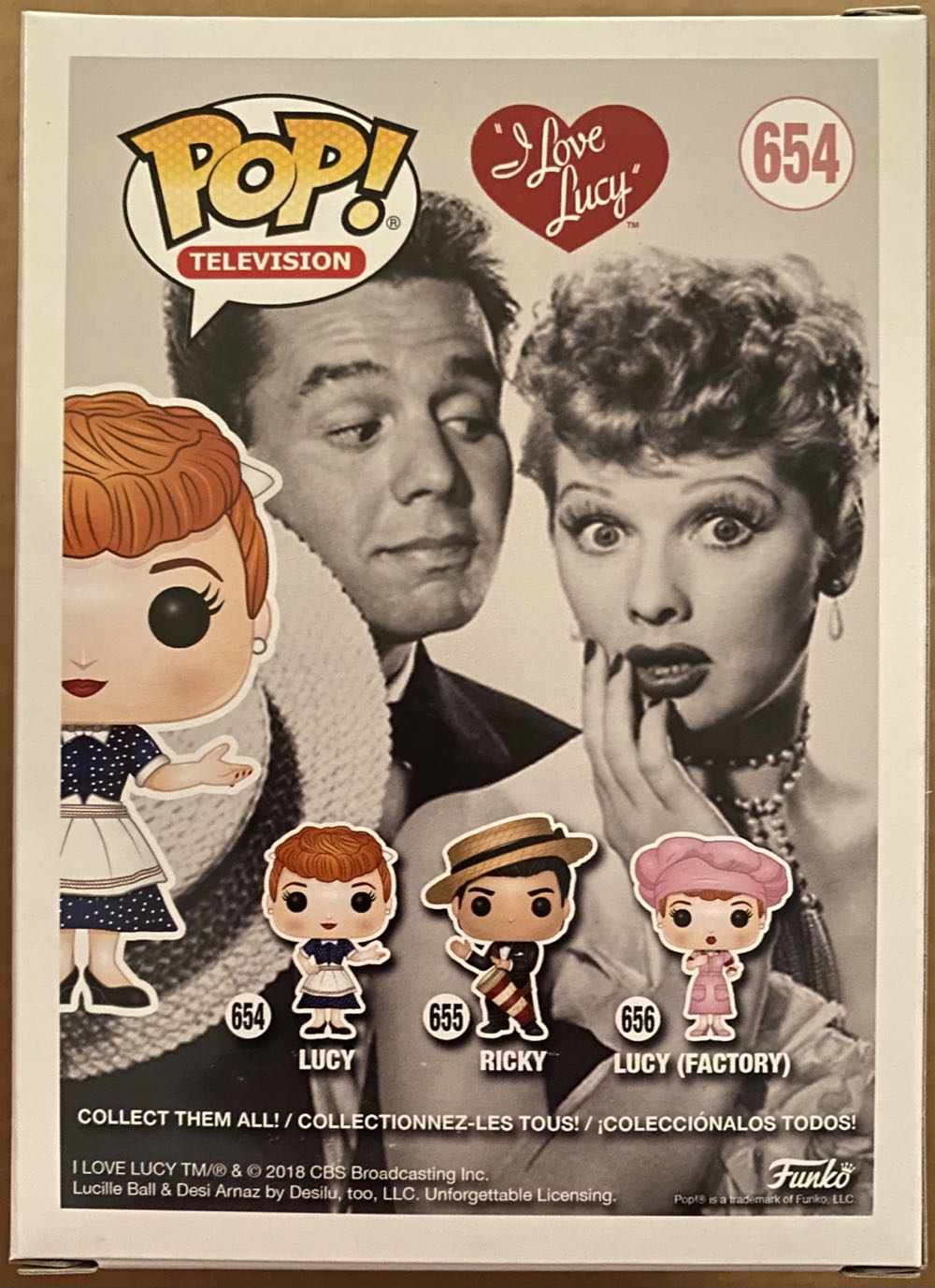 I Love Lucy: Lucy Ricardo - Funko (Funko Pop! Television) action figure collectible [Barcode 889698327046] - Main Image 3