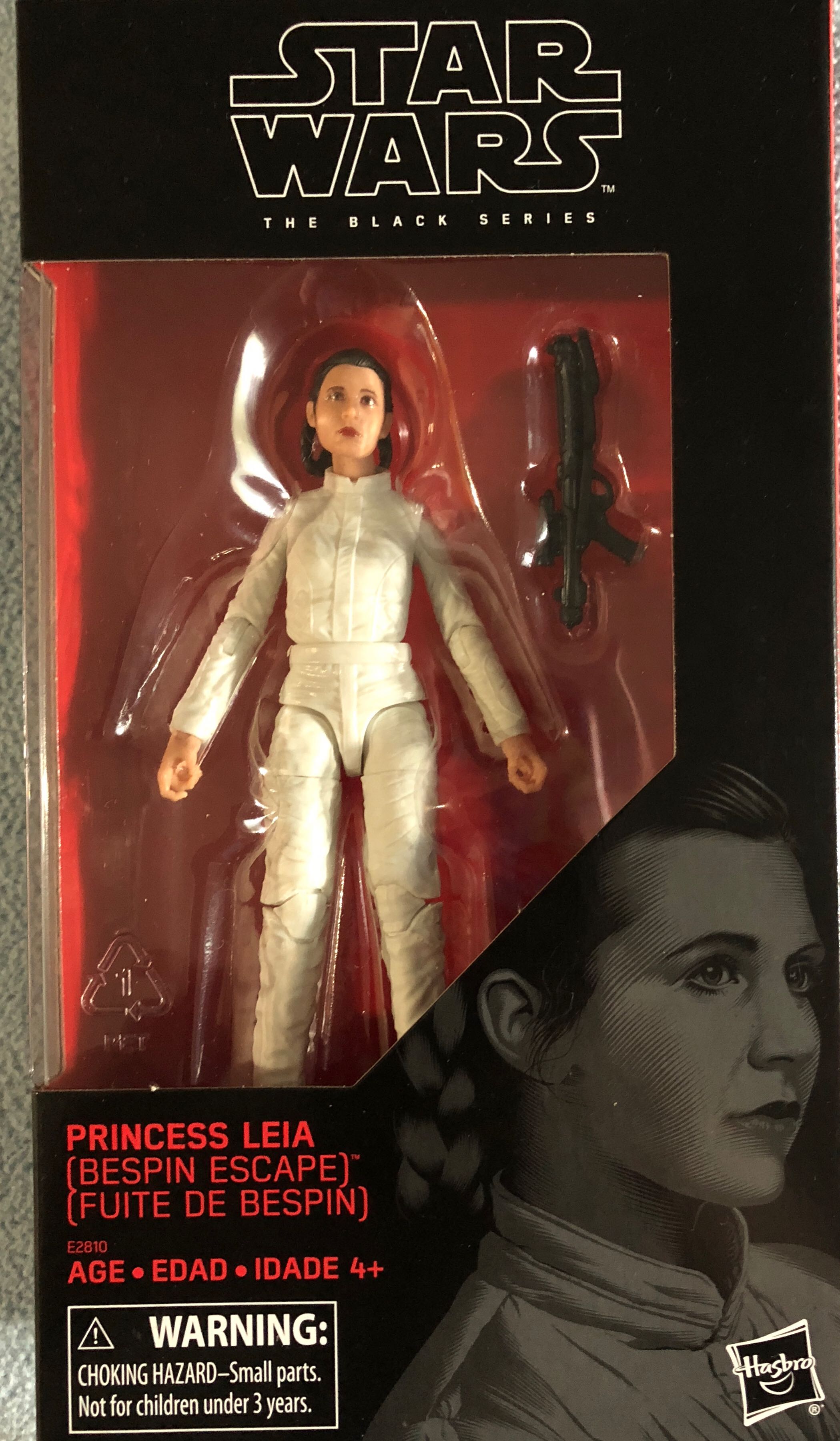 Princess Leia (Bespin Escape) - Disney / Hasbro (Black Series 6” 2015- 20: Exclusive) action figure collectible [Barcode 630509722785] - Main Image 1