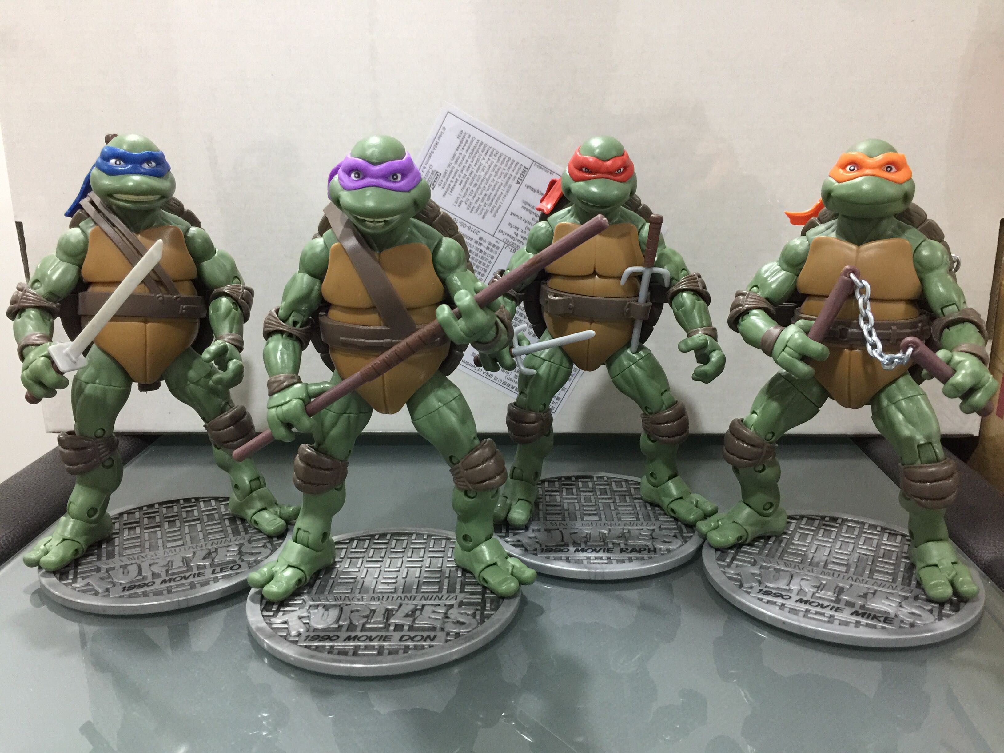Teenage Mutant Ninja Turtles Movie Action Figures - Playmates action figure collectible - Main Image 2