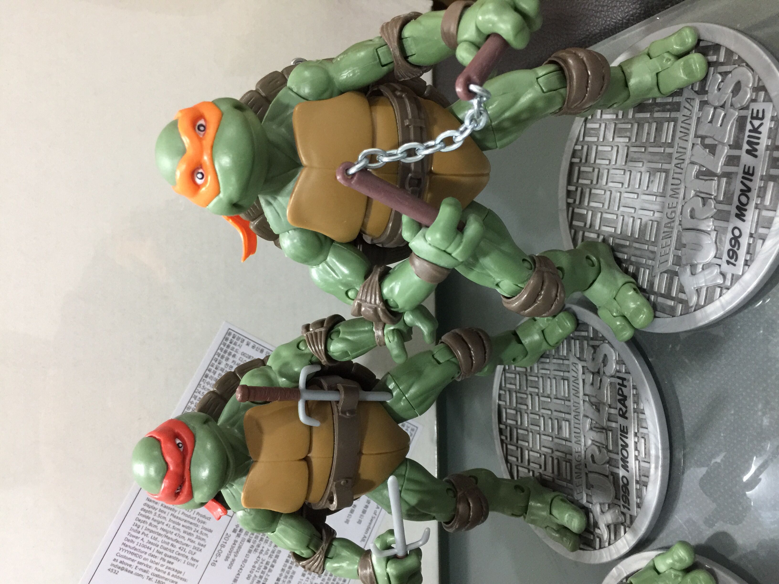 Teenage Mutant Ninja Turtles Movie Action Figures - Playmates action figure collectible - Main Image 4