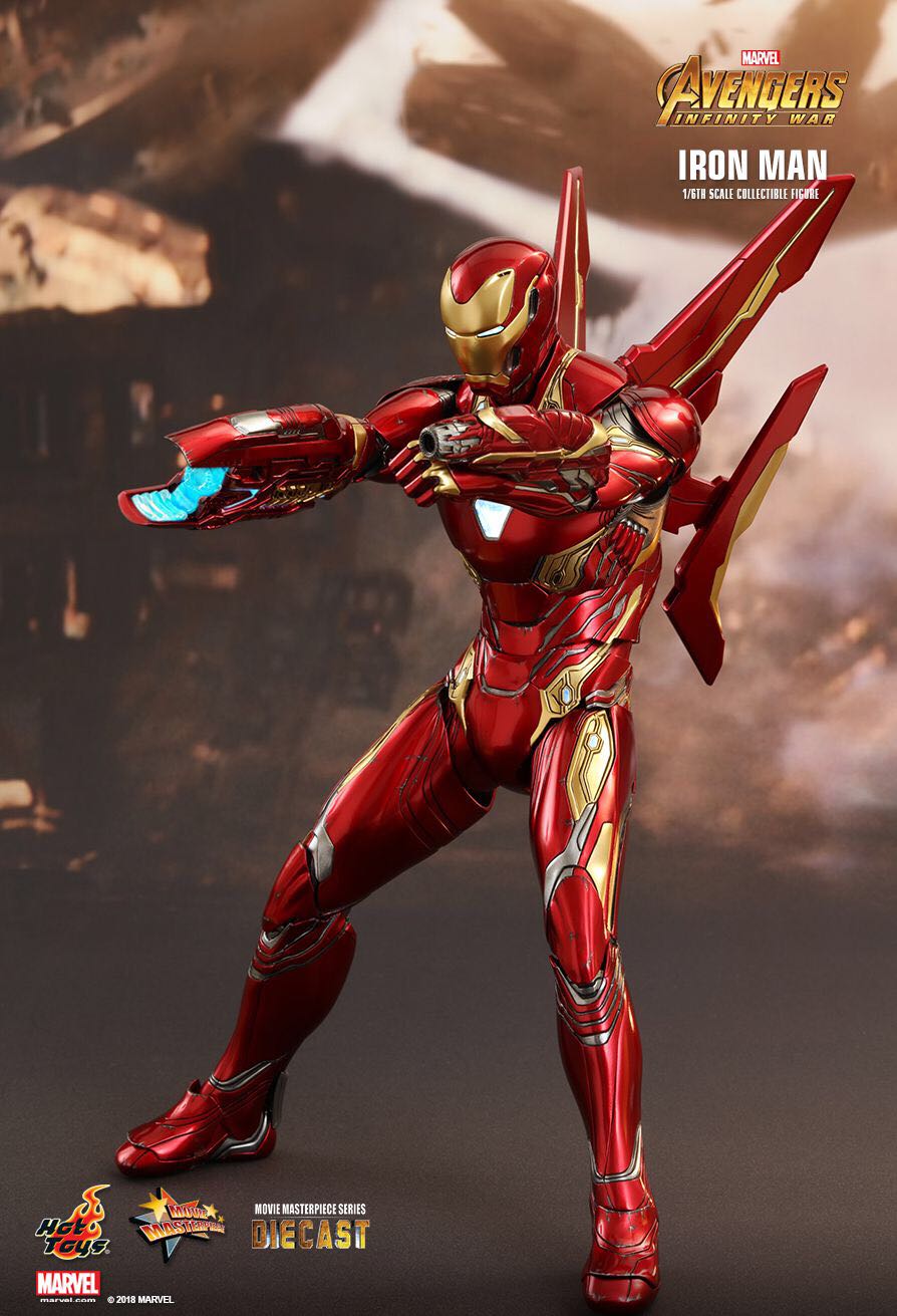 Iron Man Mark 50 L - Hot Toys (Avengers Infinity War) action figure collectible - Main Image 2
