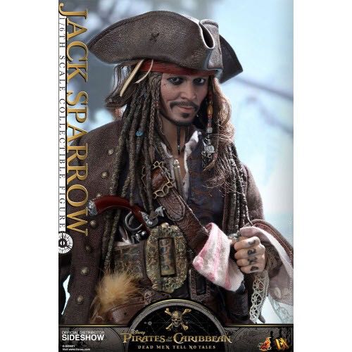 Jack Sparrow - Hot Toys (Pirates Of The Caribbean: Dead Men Tell No Tales) action figure collectible - Main Image 2