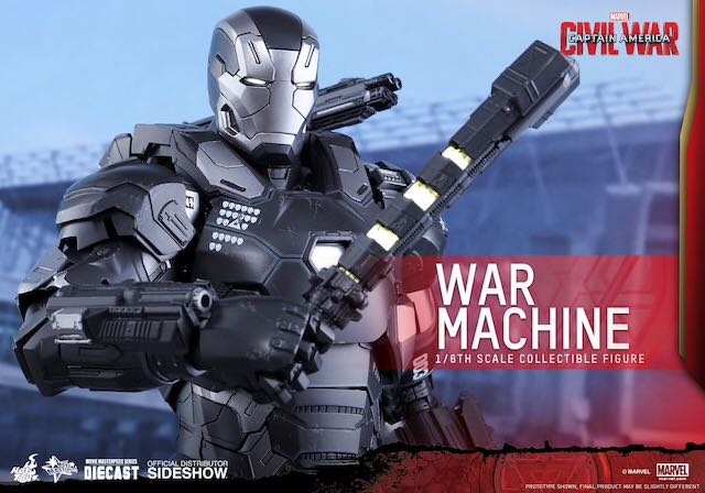 War Machine Mark III - Hot Toys (Captain America Civil War) action figure collectible - Main Image 2